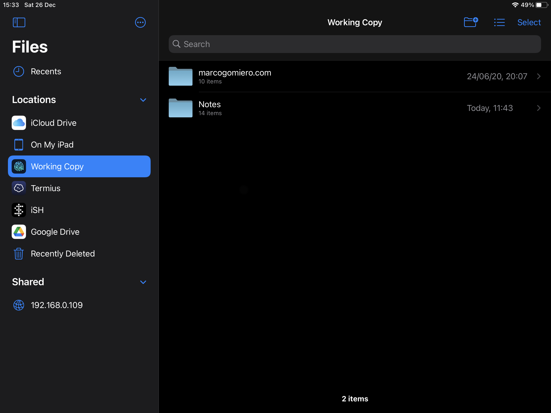 iOs File app